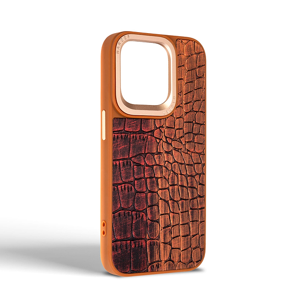 Фото - Чехол для смартфона Harder Glamorous Croco for Apple iPhone 15 Pro Magma (ARM76764)