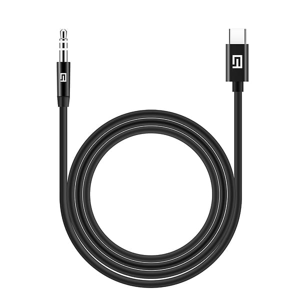 Фото - Перехідник аудіо Armorstandart USB Type-C Male to 3.5mm (mini-Jack) Male 1m Black (ARM76888)