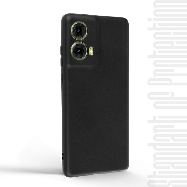 Фото - Чохол для смартфону Armorstandart Matte Slim Fit for Motorola G85 5G Camera cover Black (ARM77296)