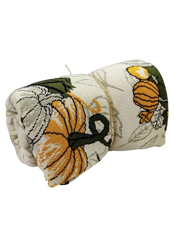 Фото - Плед односпальный Прованс осенний Счастливая Тыква 90х130 см (034444)