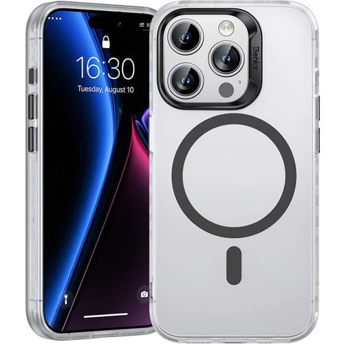 Фото - Чохол для смартфону Benks MagClap Lucid Armor Protective White for iPhone 15 Pro (1276177)