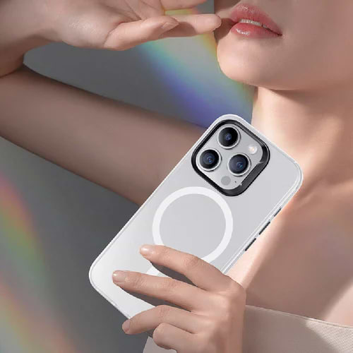 Фото - Чохол для смартфону Benks MagClap Lucid Armor Protective White for iPhone 15 Pro (1276177)