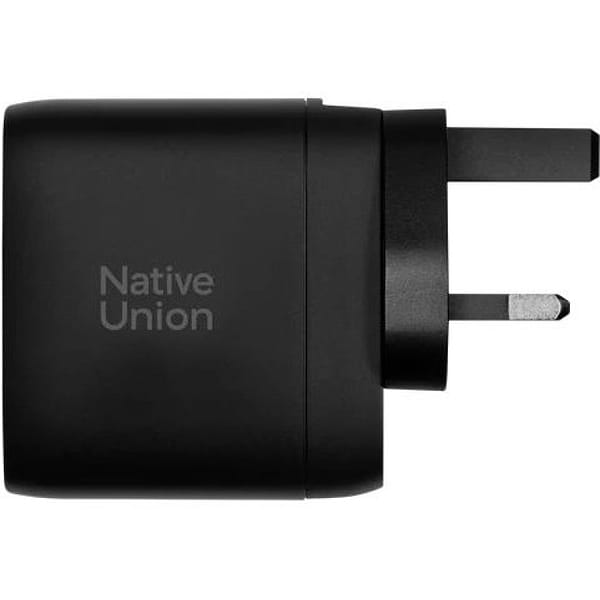 Фото - Сетевое зарядное устройство Native Union Fast GaN Charger PD 67W 3 Ports Black (FAST-PD67-BLK-2CA)