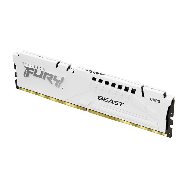 Фото - Память DDR Kingston FURY Beast White 16GB 6400 DDR5 (KF564C32BW-16)