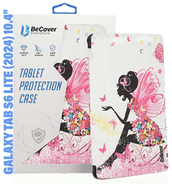 Фото - Чохол для планшета BeCover Smart Case for Samsung Galaxy Tab S6 Lite (2024) 10.4" P620/P625/P627 Fairy (710826)