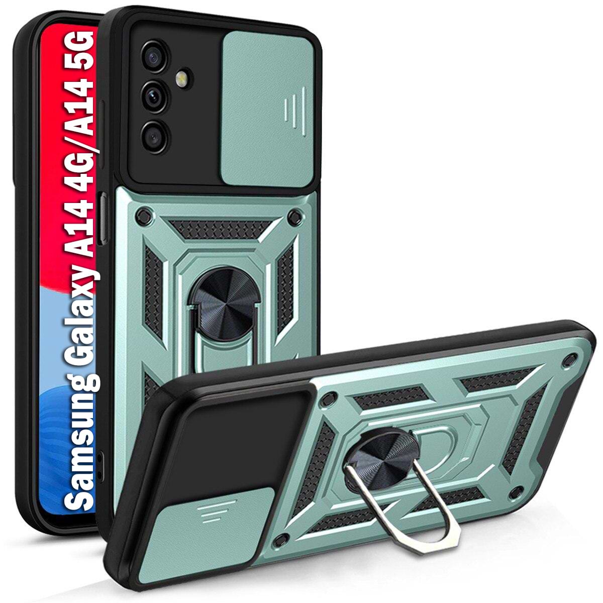 Чохол для смартфону BeCover Military for Samsung Galaxy A14 4G SM-A145/A14 5G SM-A146 Dark Green (709147) - Фото 1