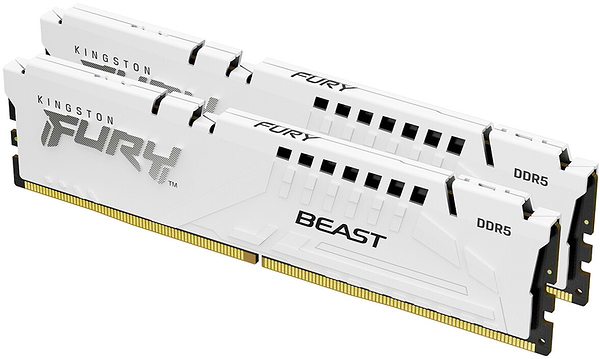 Фото - Память DDR Kingston FURY Beast EXPO 2х16GB 6800 DDR5 White (KF568C34BWEK2-32)