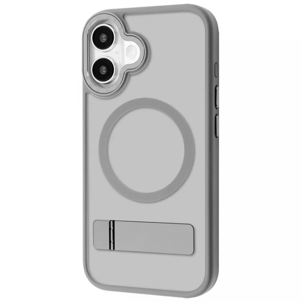 Чехол для смартфона Proove Mainstay Case with Magnetic Ring iPhone 16 Plus gray (PCMCIP16PL05) - Фото 1