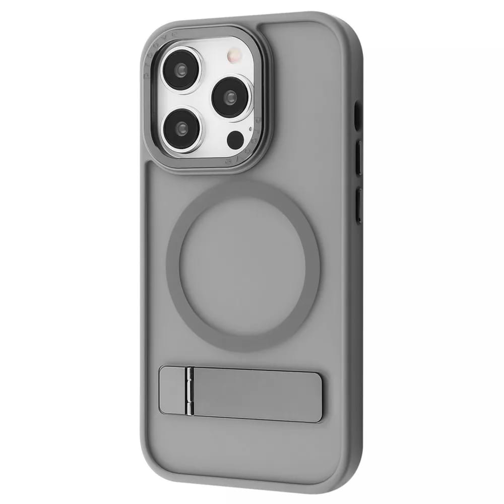 Чехол для смартфона Proove Mainstay Case with Magnetic Ring iPhone 16 Pro Max gray (PCMCIP16PM05) - Фото 1
