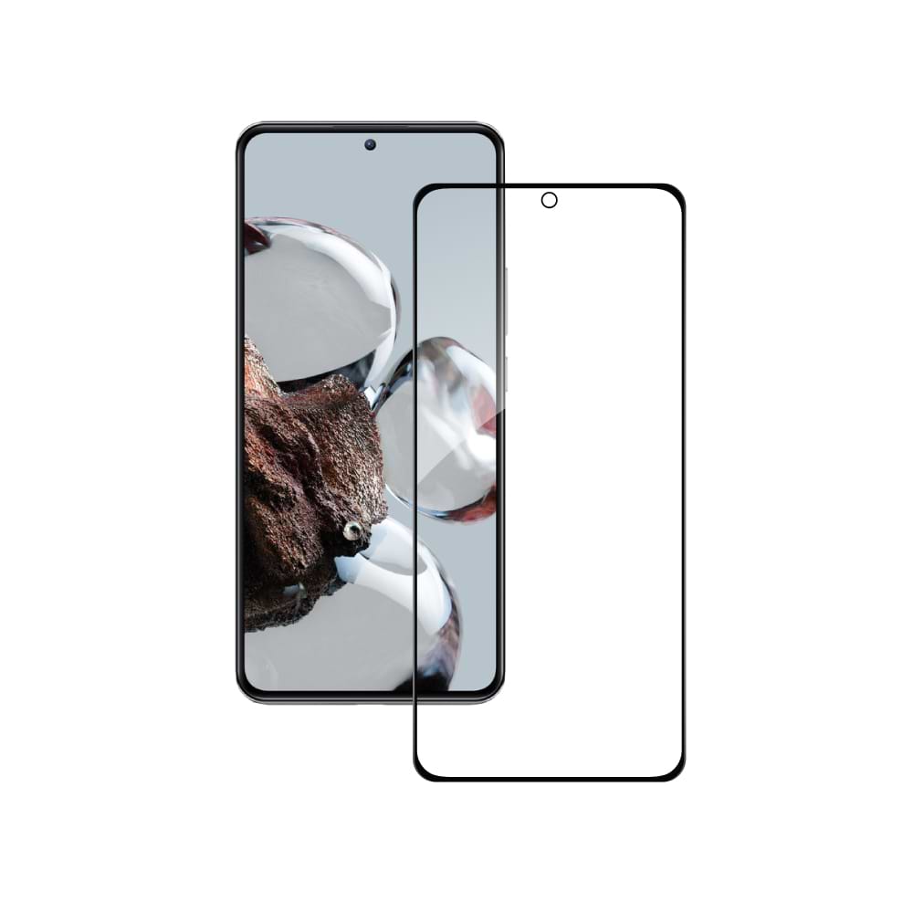 Захисне скло для смартфону ACCLAB Full Glue for Xiaomi 12T/12T Pro Black (1283126546402) - Фото 1