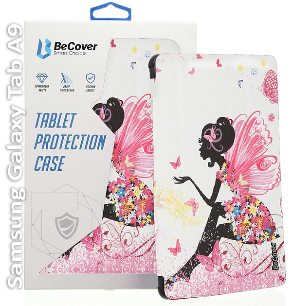 Фото - Чохол для планшету BeCover Smart Case for Samsung Galaxy Tab A9 SM-X115 8.7" Fairy (709915)