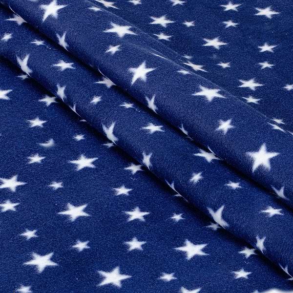 Фото - Плед полуторный Home Line 160х220 Полар принт Звезды на синем (184779)