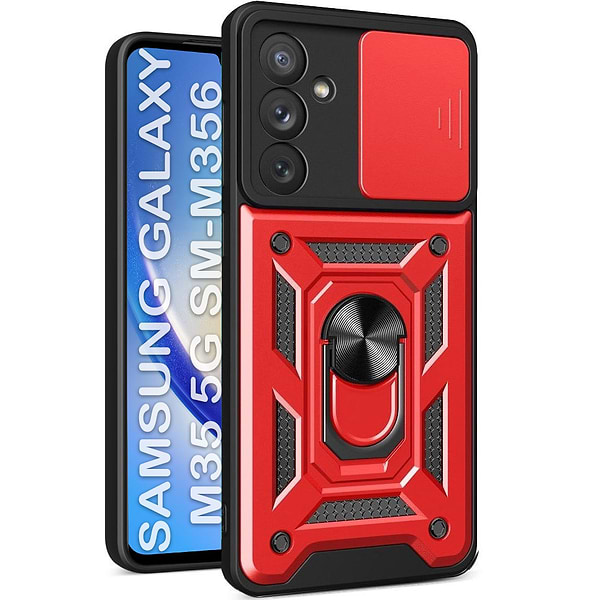 Фото - Чохол для смартфону BeCover Military for Samsung Galaxy M35 5G SM-M356 Red (711544)