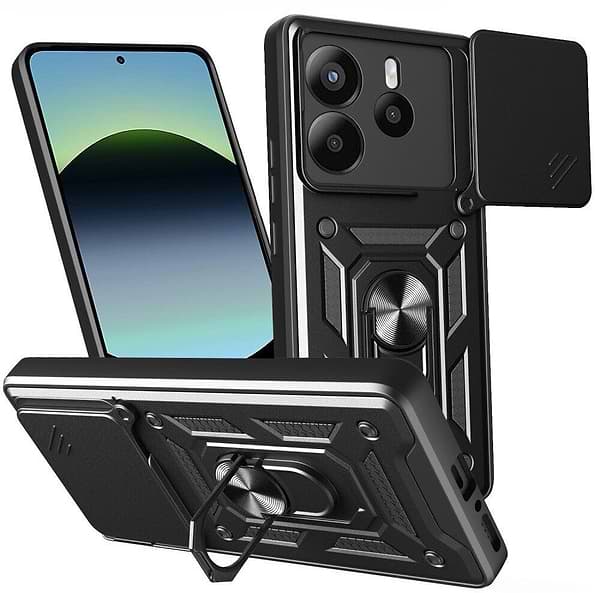 Фото - Чохол для смартфону BeCover Military for Xiaomi Redmi Note 14 4G Black (713451)
