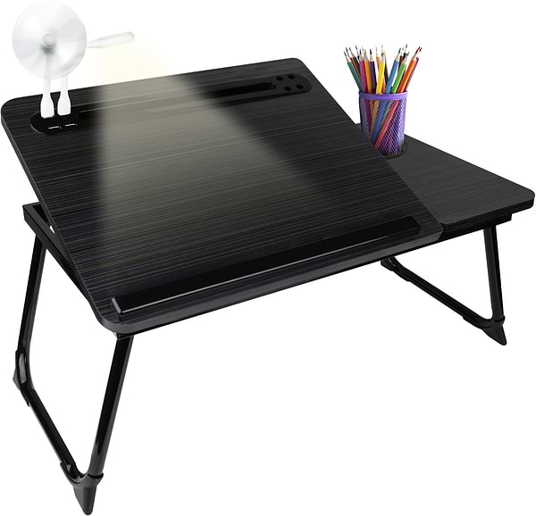 Фото - Стол для ноутбука Dyxon Transformix 3 USB LED Fan black (DXNSTMX3B)