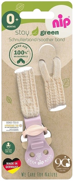 Тримач пустушок NIP Д Зелена Серія (38639-51)