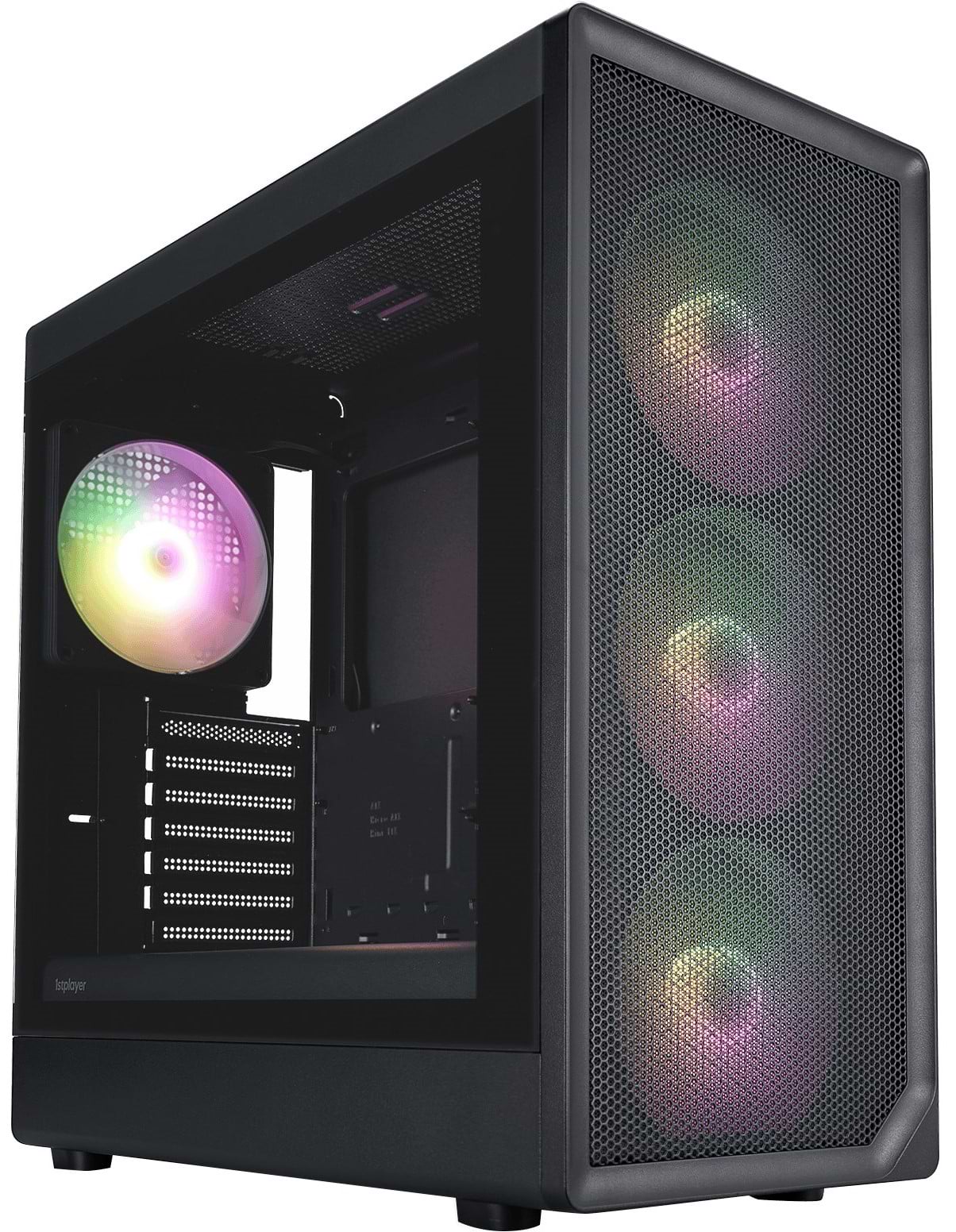 Корпус 1stPlayer AU8-BK-4FE7-14 Black