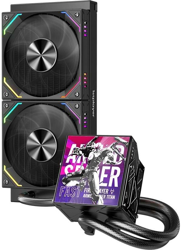 Водяна система охолодження 1stPlayer FT-240 Black