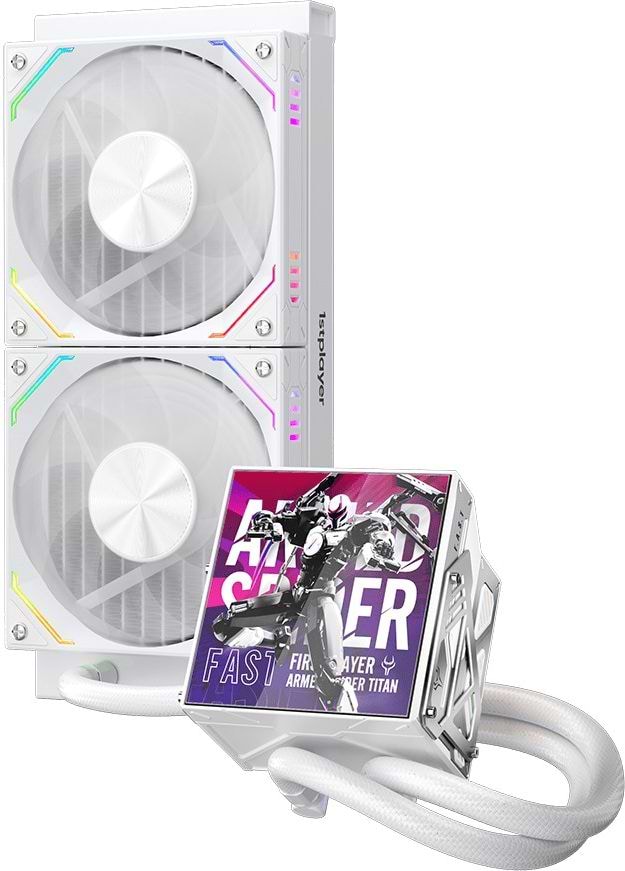 Водяна система охолодження 1stPlayer FT-240 White