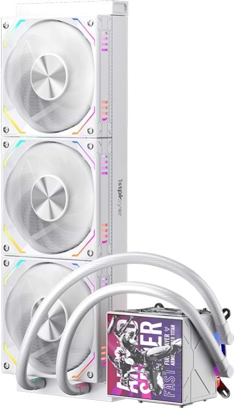 Водяна система охолодження 1stPlayer FT-360 White