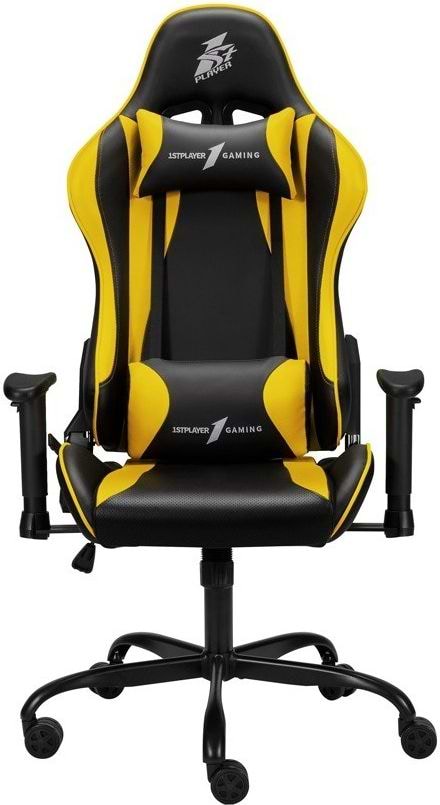 Кресло для геймеров 1stPlayer S01 Black/Yellow