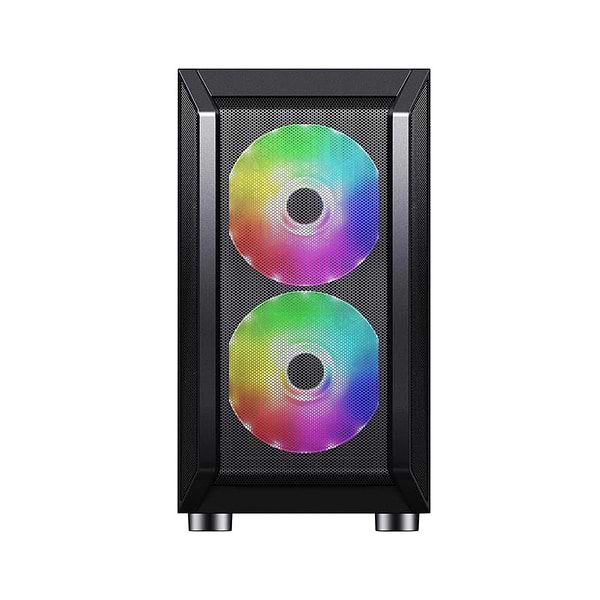 Фото - Корпус 1stPlayer D3-3F2-PLUS Black без БП