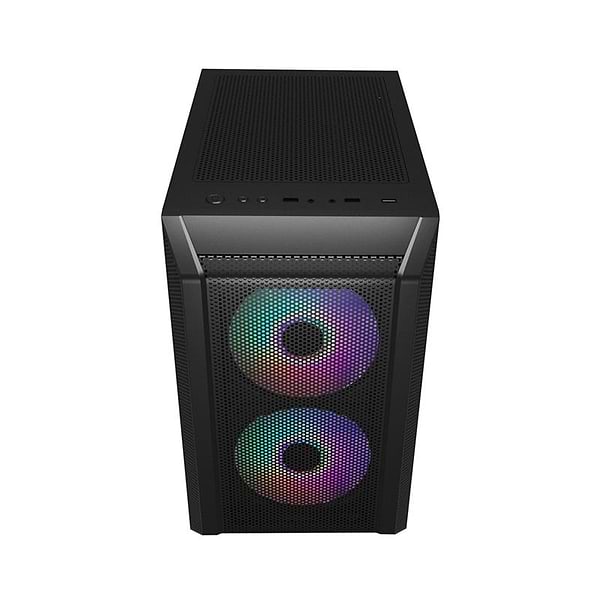 Фото - Корпус 1stPlayer D3-3F2-PLUS Black без БП