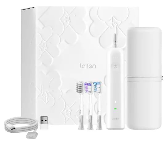 Зубная щетка электрическая Laifen Wave,пластик белая (1TB91-P-EU-WH-001) - Фото 1