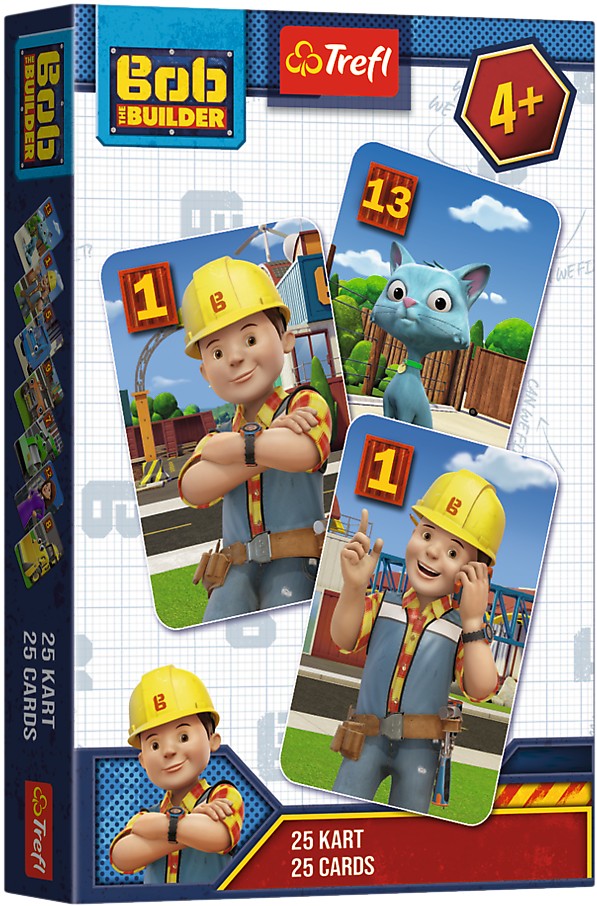 Настільна гра (5-7 років) Trefl "Будівельник Боб" (25 карт) (8510)
