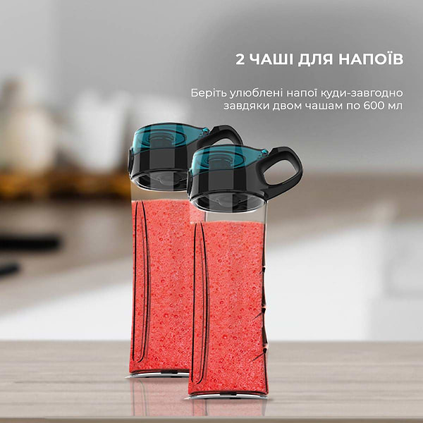 Фото - Блендер стаціонарний Cecotec Power Titanium Fresh&Go (CCTC-03989)