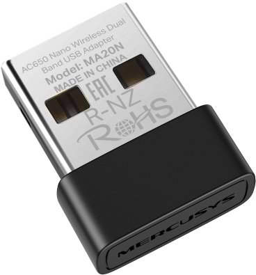 Фото - USB-адаптер мережі WiFi Mercusys MA20N
