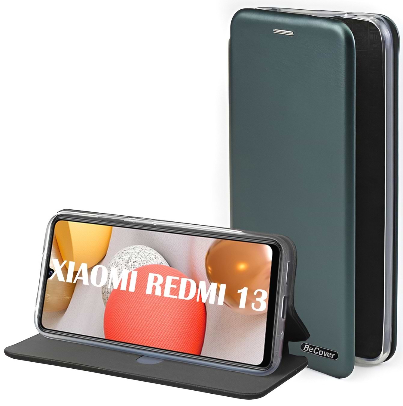 Купити Чохол для смартфону BeCover Exclusive for Xiaomi Redmi 13 Dark Green (711550) - Фото 1 Чохол для смартфону BeCover Exclusive for Xiaomi Redmi 13 Dark Green (711550) - Фото 1