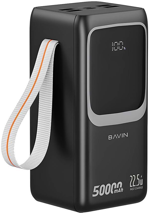 Фото - Батарея мобільна Bavin PC1032S 50000 mAh FAST CHARGING 22.5W Black (Y-PC1032S BK)