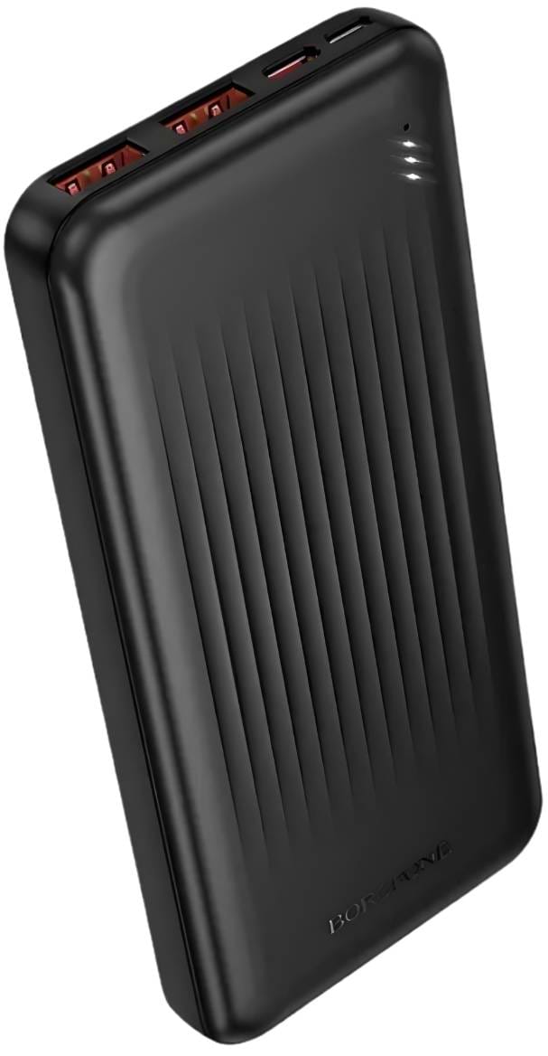 Фото - Батарея мобильная BOROFONE BJ80 Clever PD20W + QC22.5W 10000 mAh Black (714788)