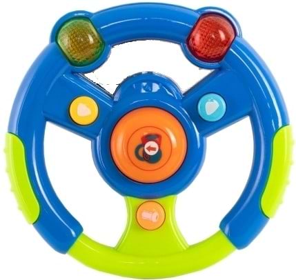 Інтерактивний руль Baby Team Музичне кермо (8628)