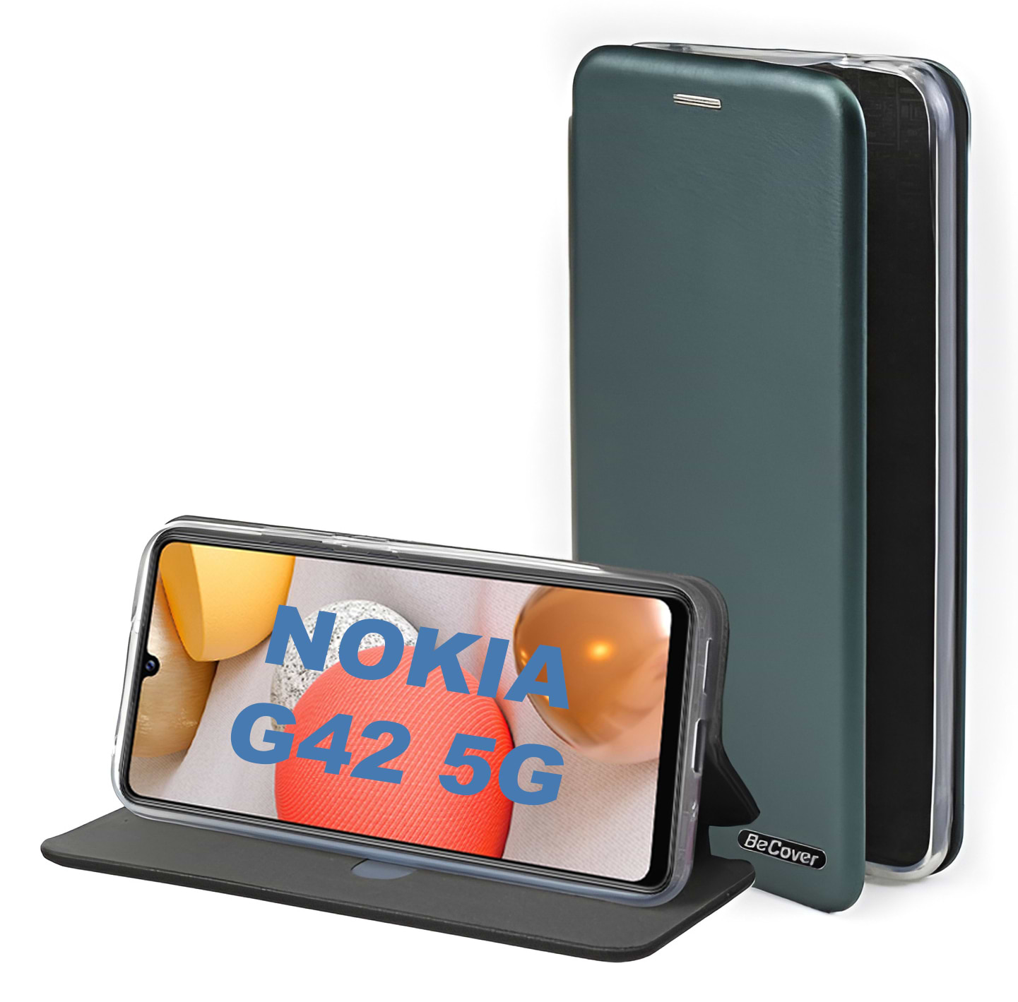 Чехол для смартфона BeCover Exclusive for Nokia G42 5G Dark Green (710253) - Фото 1
