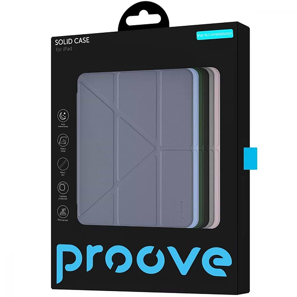 Фото - Чехол для планшета Proove Solid Case iPad 10.2" 2019/2020/2021 Lavender Gray (PCSCID791226)