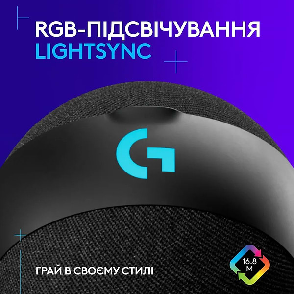 Фото - Микрофон для компьютера проводной Logitech G Yeti Orb RGB Gaming Mic with Lightsync Black (988-000551)