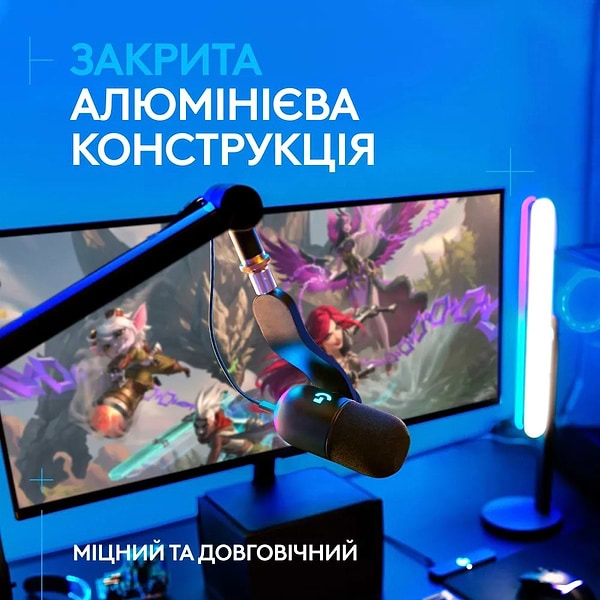 Фото - Стійка-пантограф для мікрофона Logitech G Compass Premium Broadcast Boom Arm Black (955-000076)
