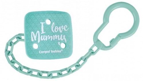 Держатель пустышек Canpol babies Цепочка I Love Mummy (2/434)