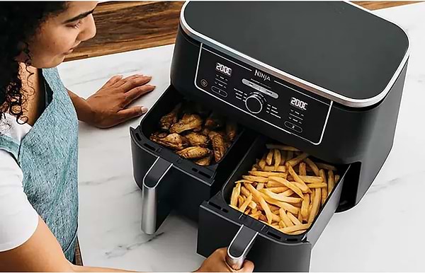 Фото - Уценка - Мультипечь Ninja Dual Zone Air Fryer Max AF400EU