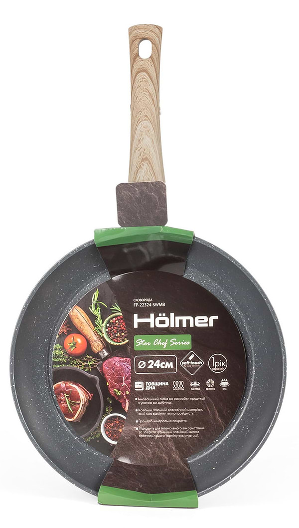 Фото - Сковорода універсальна Holmer FP-22324-SWMB Star Chef