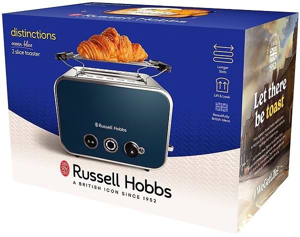 Фото - Тостер Russell Hobbs 26431-56 Distinctions 2-Slice
Blue