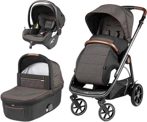 Фото - Коляска универсальная 3 в 1 Peg-Perego Veloce 500 Lounge (PACK-VEL31LG000003)
