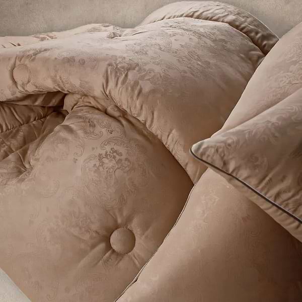 Фото - Ковдра демісезонна двоспальна MirSon 172x205 см Шовкове Silk Kapok №1516 Ferrero Gold (2200011169903)
