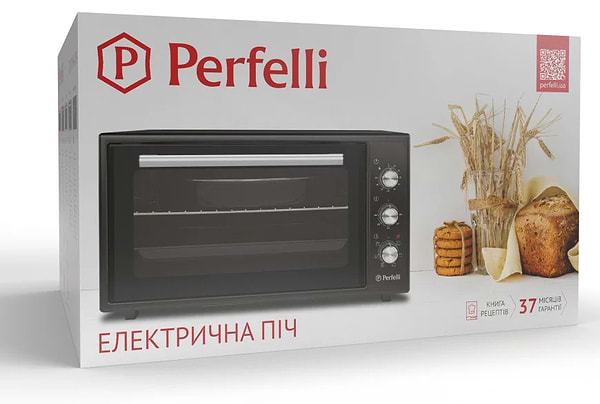 Фото - Печь электрическая Perfelli MIRAGE 48 BLACK