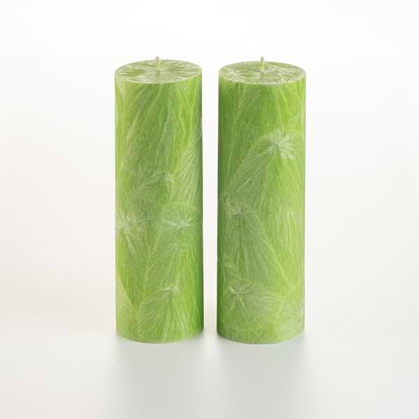 Фото - Свеча декоративная CandlesBio цилиндр 70/200 мм Лайм (WP02 70/200)