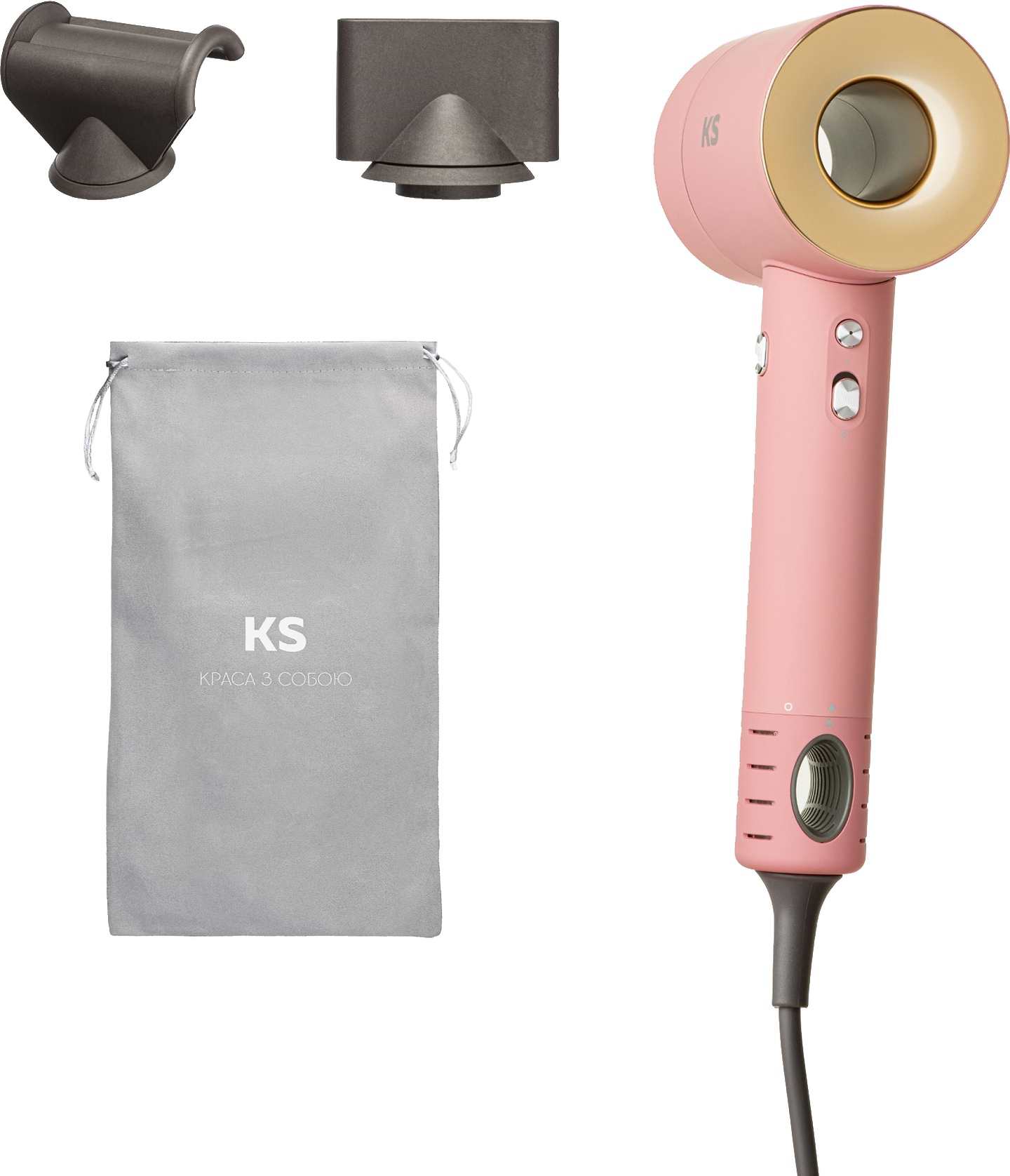 Фен KS 01p Pink (10369)