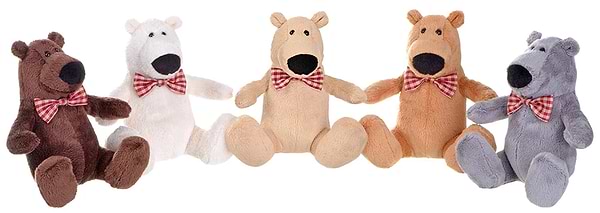 Фото - М'яка іграшка Same Toy Північний ведмедик Сірий 13 см (THT665)