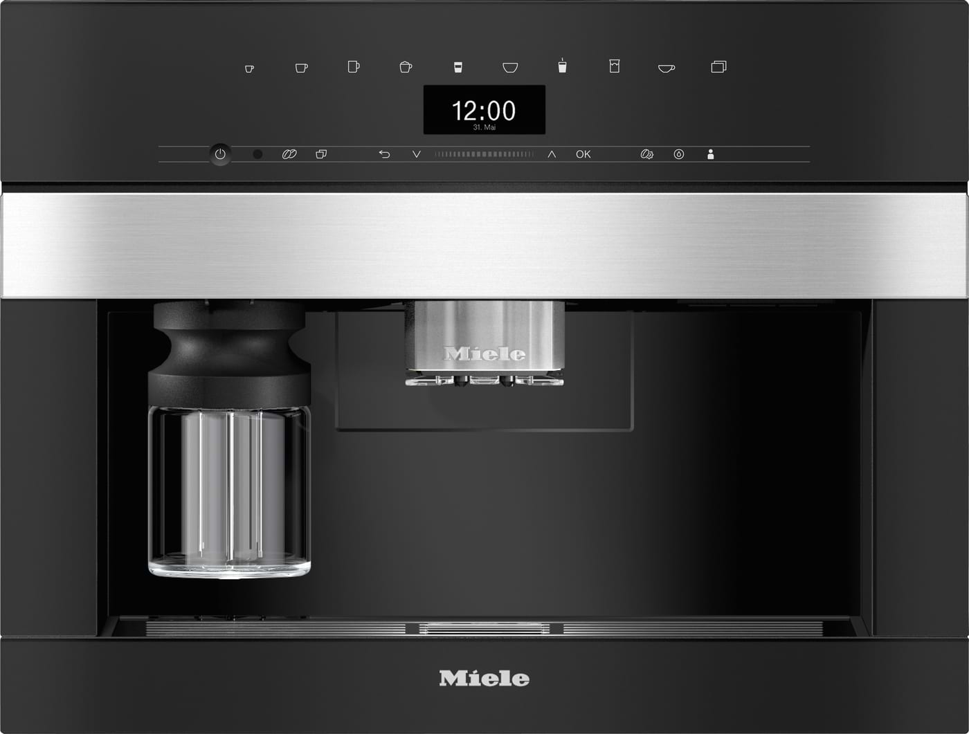 Кофемашина встраиваемая Miele CVA 7440 CleanSteel - Фото 1